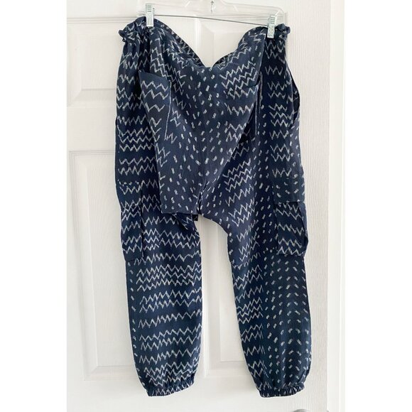 Ulla Johnson Ikat Silk Harem Pant, size 6 - Picture 6 of 8